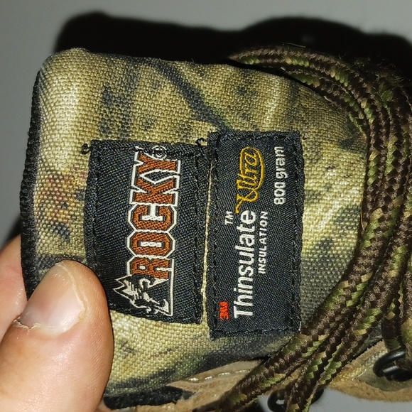 Rocky boots. Kids size 3. Hunting, hiking, winter - Picture 7 of 8